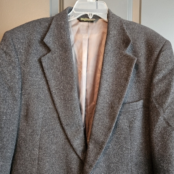 Bradford & Taylor 100% Camel Hair Mens Sports Coat Sz - Picture 6 of 13